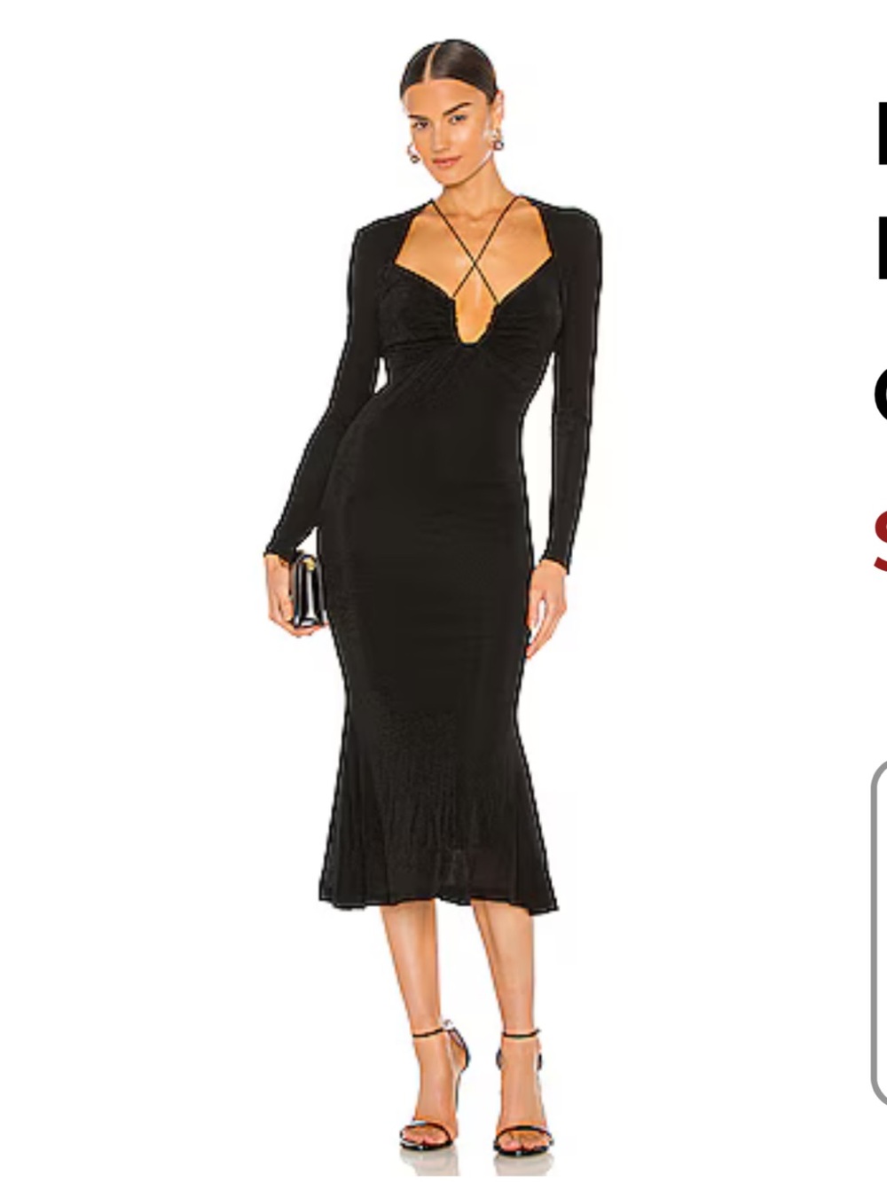 Misha Engracia Dress in Black size 2